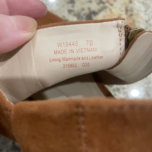 Cole Haan Tan Suede Slingback - Picture 6 of 7